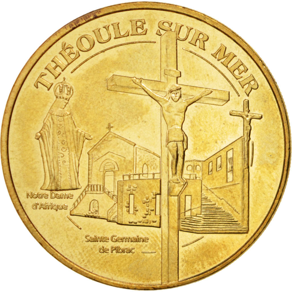 France, Jeton, Jeton Touristique, 06/ Théoule-sur-Mer - Eglise, Arts & Culture