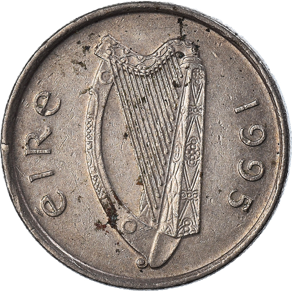Moeda, REPÚBLICA DA IRLANDA, 5 Pence, 1995