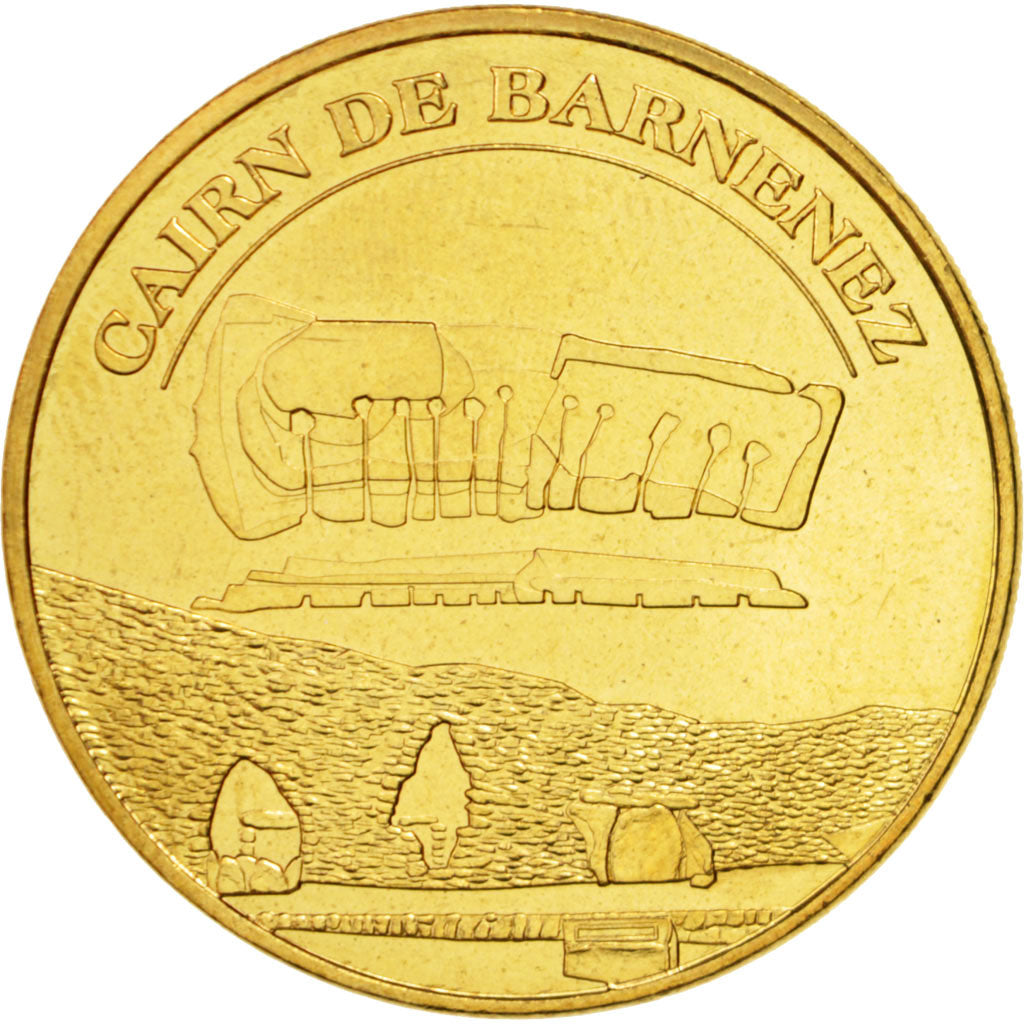 France, Token, Touristic token, 29/ Cairn de Barnenez, Arts & Culture, 2014