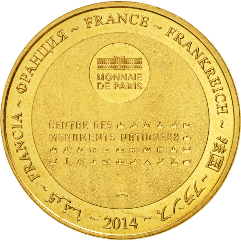 France, Token, Touristic token, 29/ Cairn de Barnenez, Arts & Culture, 2014