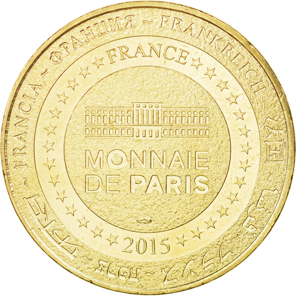Frankreich, Token, Touristic token, 37/ Homme Vitruvien - Amboise, Arts &
