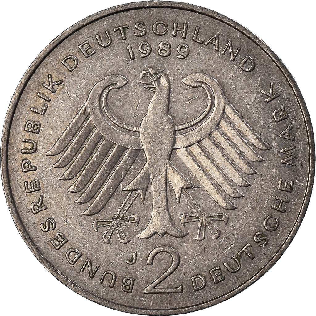Coin, GERMANY - FEDERAL REPUBLIC, 2 Mark, 1988