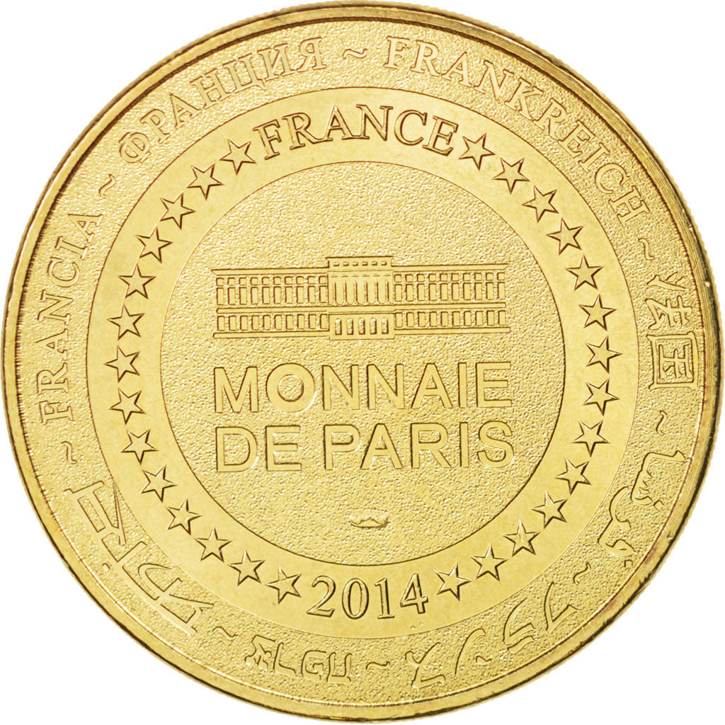 France, Token, Touristic token, 86/ Futuroscope - Lapins Crétins - Indien, Arts