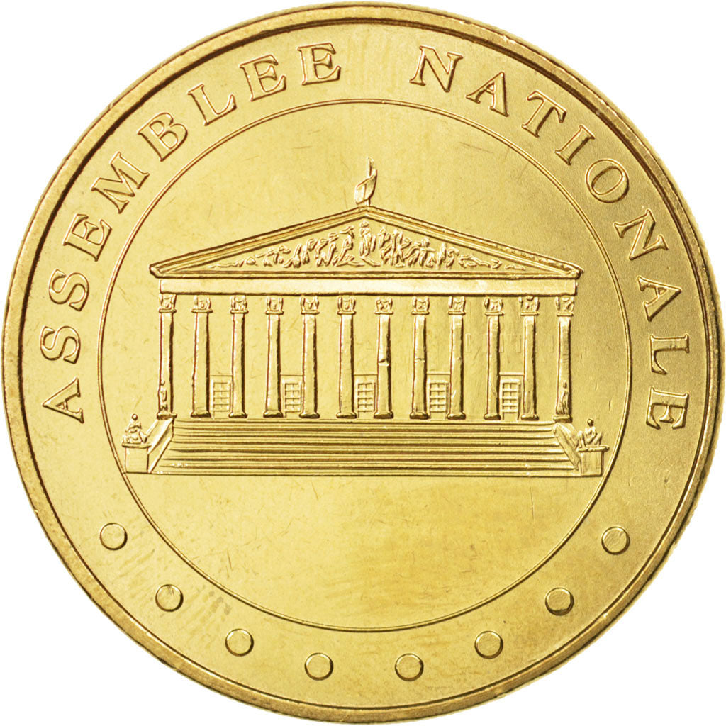 France, Token, Touristic token, 75/ Paris - Assemblée Nationale, Arts &