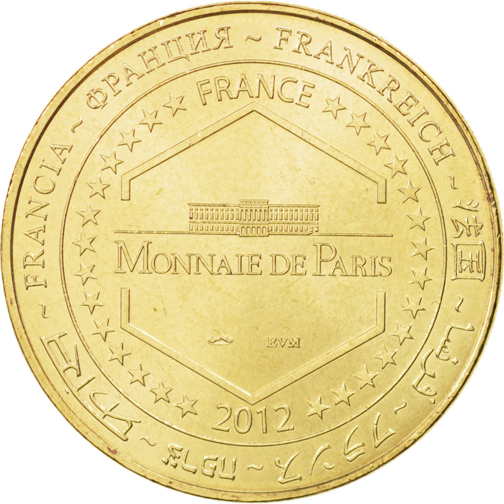 France, Token, Touristic token, 41/ Château Royal - Statue Equestre - Blois