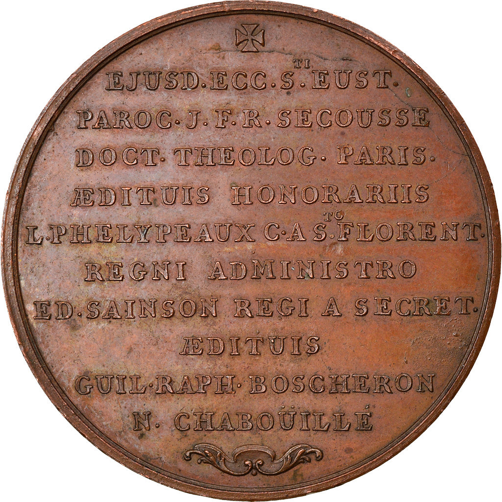 France, Medal, G.R Boscheron, N. Chabouillé, Medicine, AU(50-53), Copper