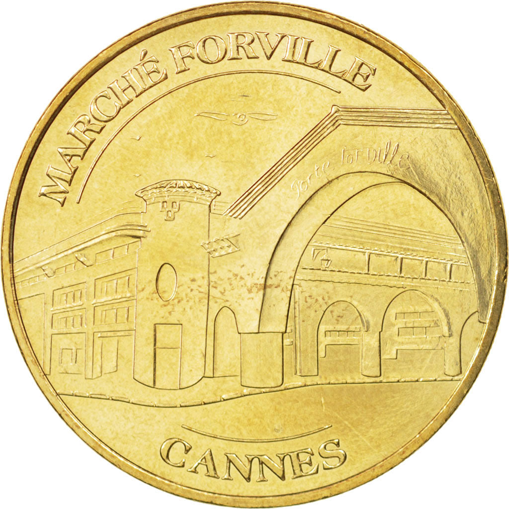France, Jeton, Jeton Touristique, 06/ Cannes - Marché Forville, Arts & Culture