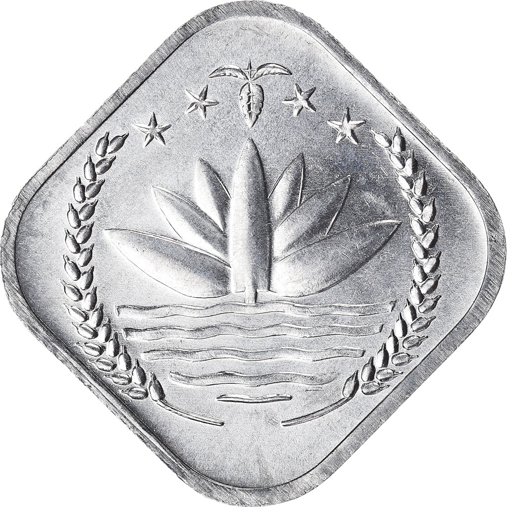 Moneta, Bangladesh, 5 Poisha, 1974