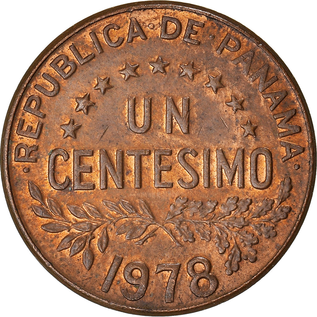 Munten, Panama, Centesimo, 1978