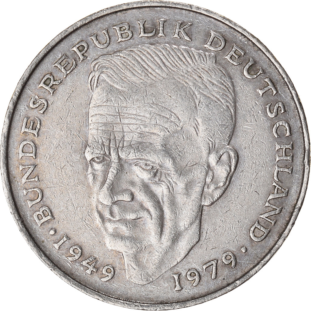 Munten, Federale Duitse Republiek, 2 Mark, 1979