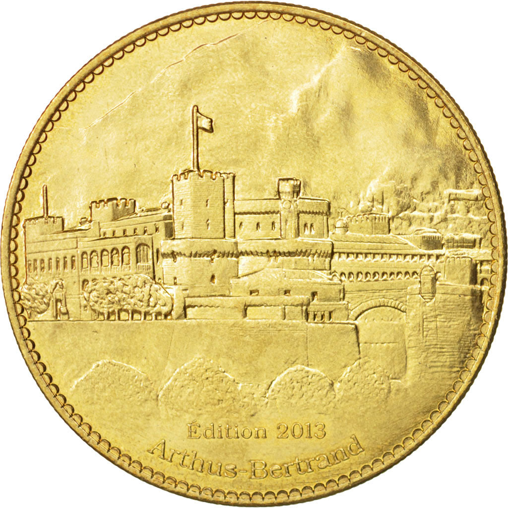 Francia, Token, Touristic token, 98/ Palais Princier, Monaco, Arts & Culture