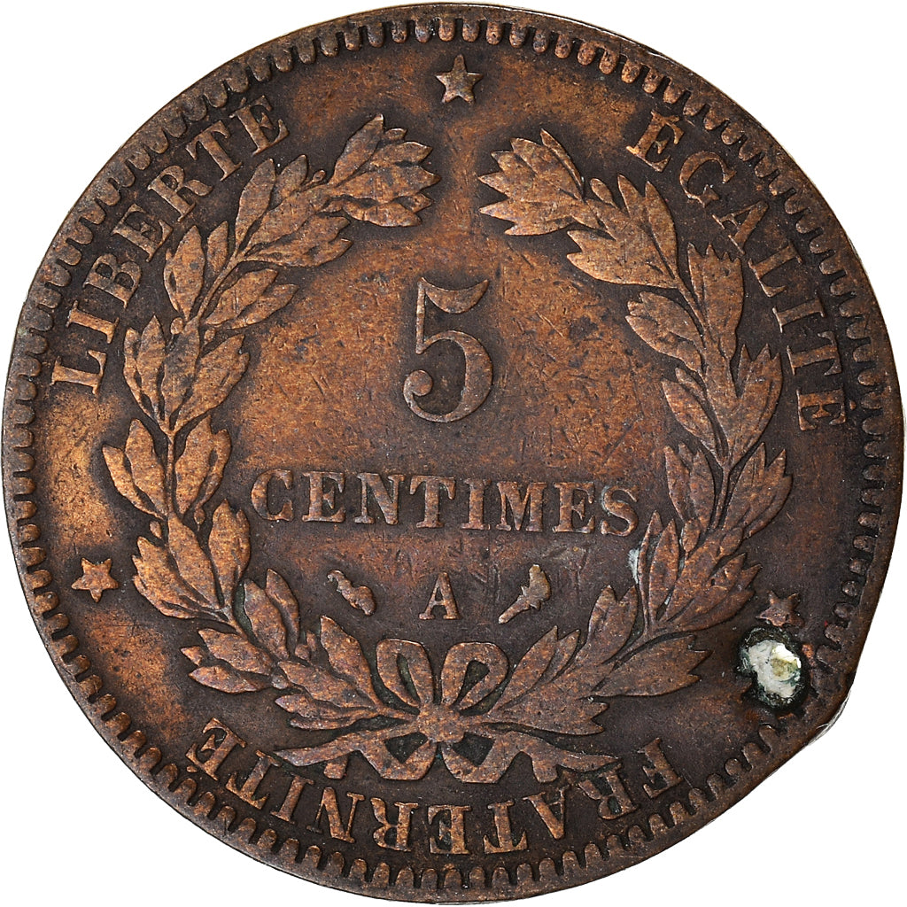 Moneta, Francia, 5 Centimes, 1897