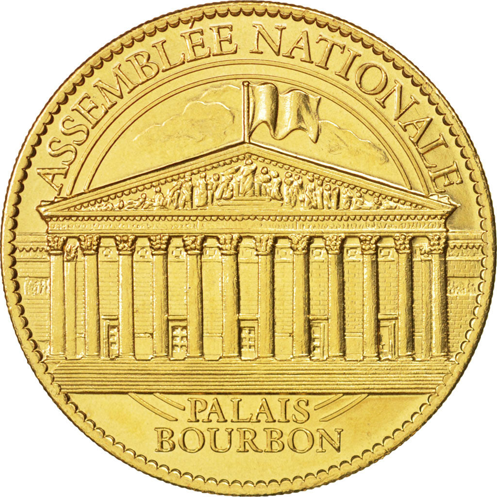 France, Token, Touristic token, 75/ Paris - Assemblée Nationale, Arts &