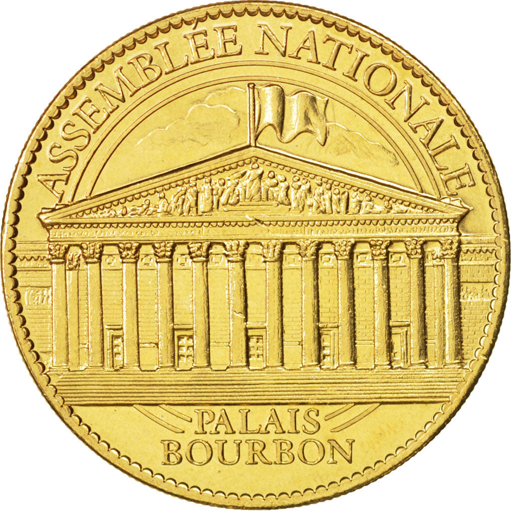 France, Token, Touristic token, 75/ Paris - Assemblée Nationale, Arts &
