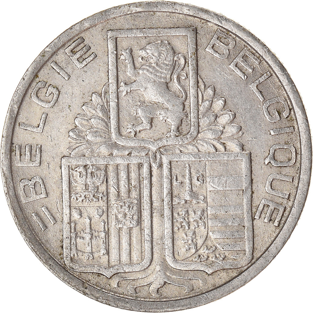 Münze, Belgien, 5 Francs, 5 Frank, 1939