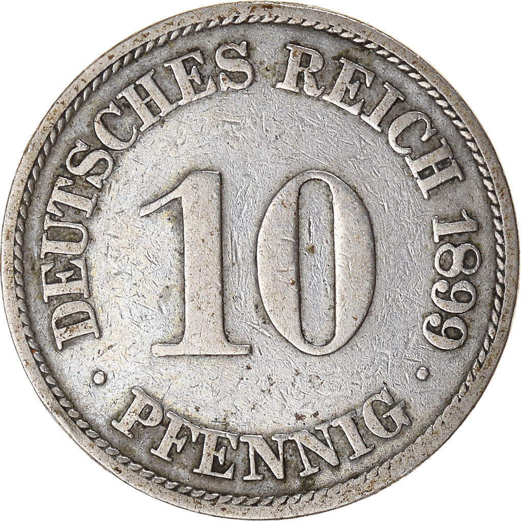 Münze, GERMANY - EMPIRE, 10 Pfennig, 1899