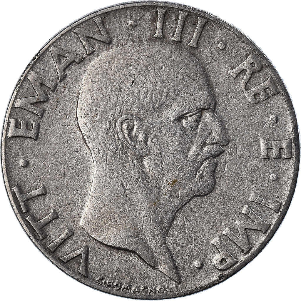 Coin, Italy, 50 Centesimi, 1939