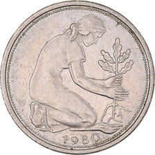 Coin, GERMANY - FEDERAL REPUBLIC, 50 Pfennig, 1980
