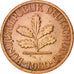 Coin, GERMANY - FEDERAL REPUBLIC, Pfennig, 1980, Munich, EF(40-45), Copper