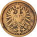 Coin, GERMANY - EMPIRE, Wilhelm I, 2 Pfennig, 1876, Berlin, VF(30-35), Copper