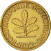 Coin, GERMANY - FEDERAL REPUBLIC, 5 Pfennig, 1972, Munich, EF(40-45), Brass Clad