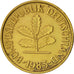Moneda, ALEMANIA - REPÚBLICA FEDERAL, 5 Pfennig, 1983, Stuttgart, MBC, Latón
