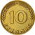 Moneta, GERMANIA - REPUBBLICA FEDERALE, 10 Pfennig, 1950, Munich, MB+, Acciaio