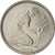 Moneda, ALEMANIA - REPÚBLICA FEDERAL, 50 Pfennig, 1974, Hamburg, MBC+, Cobre -