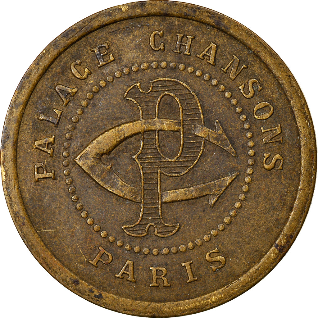 France, Token, Paris, Palace Chansons, Bon pour une Audition, AU(50-53), Copper