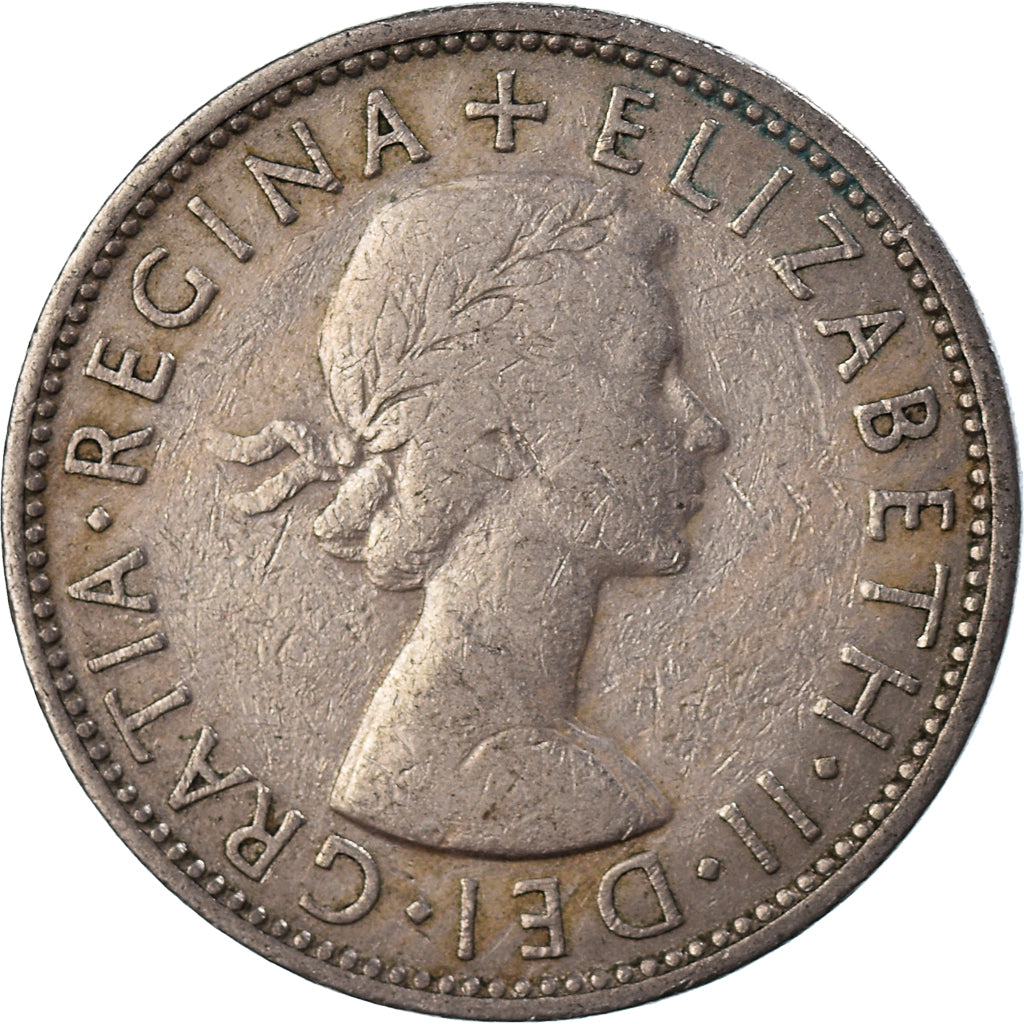 Coin, Great Britain, Florin, Two Shillings, 1957