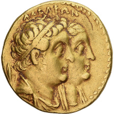 Ptolemy II Philadelphos, 1/2 mnaieion, ca. 270/65-261/0 BC, Alexandria, Oro