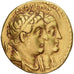 Ptolemy II Philadelphos, 1/2 mnaieion, ca. 270/65-261/0 BC, Alexandria, Oro