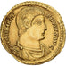 Magnentius, Solidus, 350-353, Treveri, Or, SUP, RIC:VIII 247