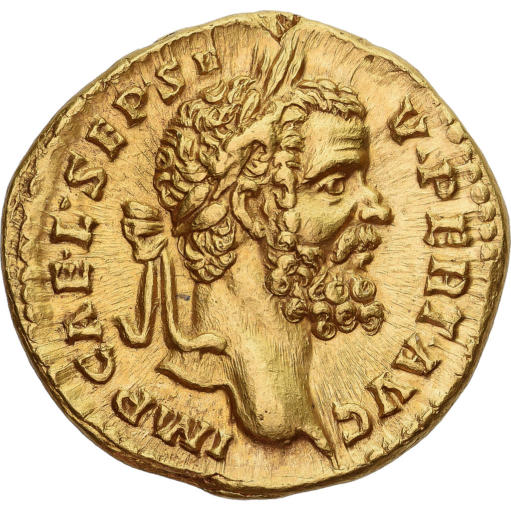 Moneta, Septimius Severus, Aureus, 193-194, Rome, MS(63), Złoto, RIC:IV-18