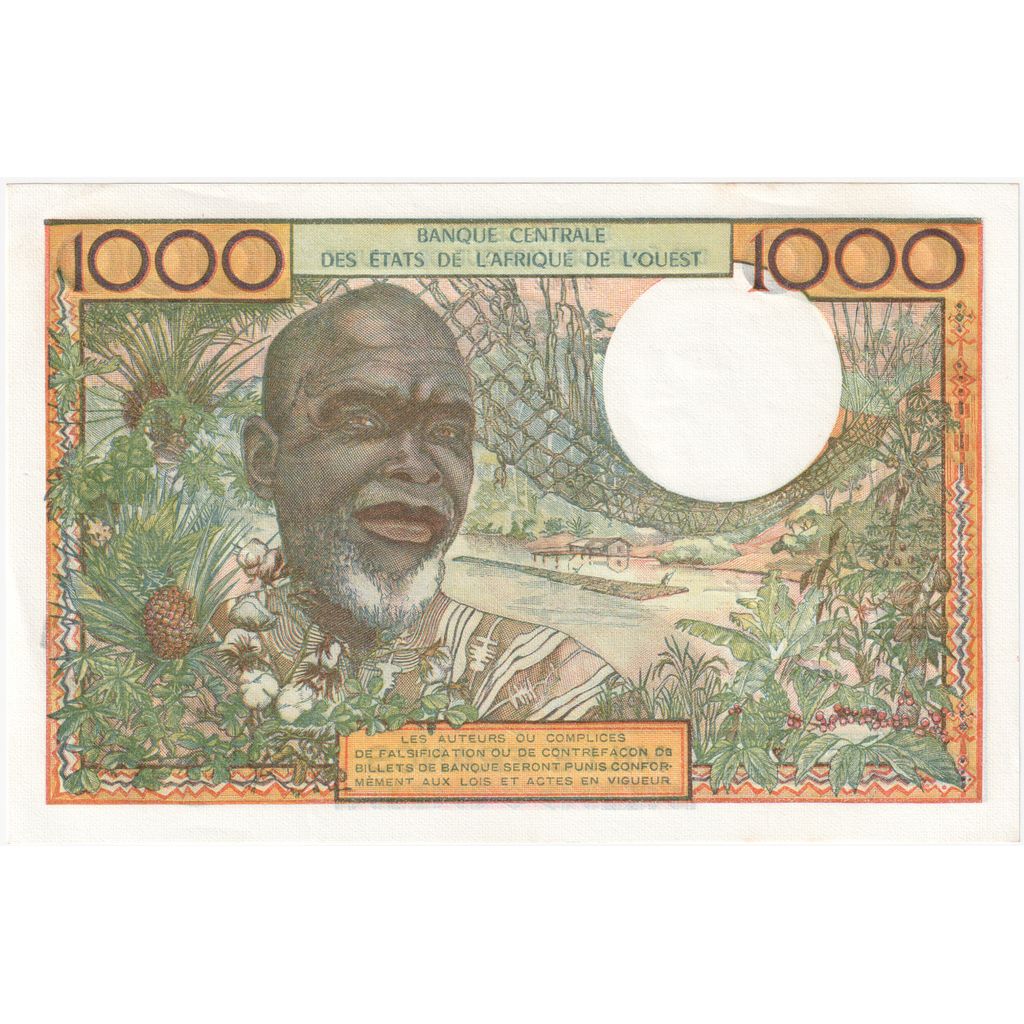 Stati dell'Africa occidentale, 1000 Francs, FDS