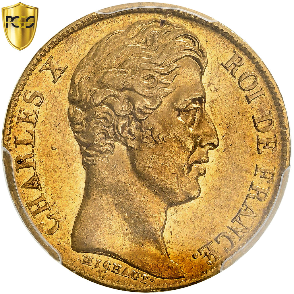 Frankrijk, Charles X, 20 Francs, 1830, Lille, TOP POP, Goud, AU58, Gadoury:1029
