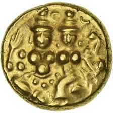 French India, Pagoda, n.d. (1715-1774), Pondicherry, Gold, AU(55-58)