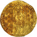 Francia, Charles V, Franc à pied, 1365-1380, Oro, MBC, Duplessy:360