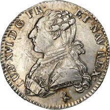 Francja, Louis XVI, 1/5 Écu aux branches d'olivier, 1782, Paris, Srebro