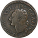 França, Louis XVI, Liard de Béarn, 1785, Pau, Cobre, VF(20-25)