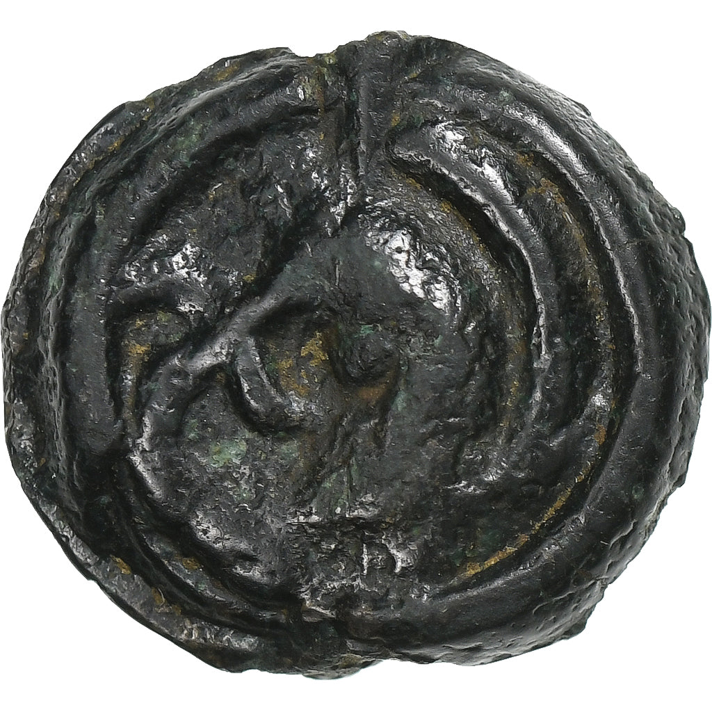 Caletes, Potin aux esses/chevrons, ca. 60-40 BC, Potin, AU(55-58)
