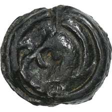 Caletes, Potin aux esses/chevrons, ca. 60-40 BC, Potin, AU(55-58)