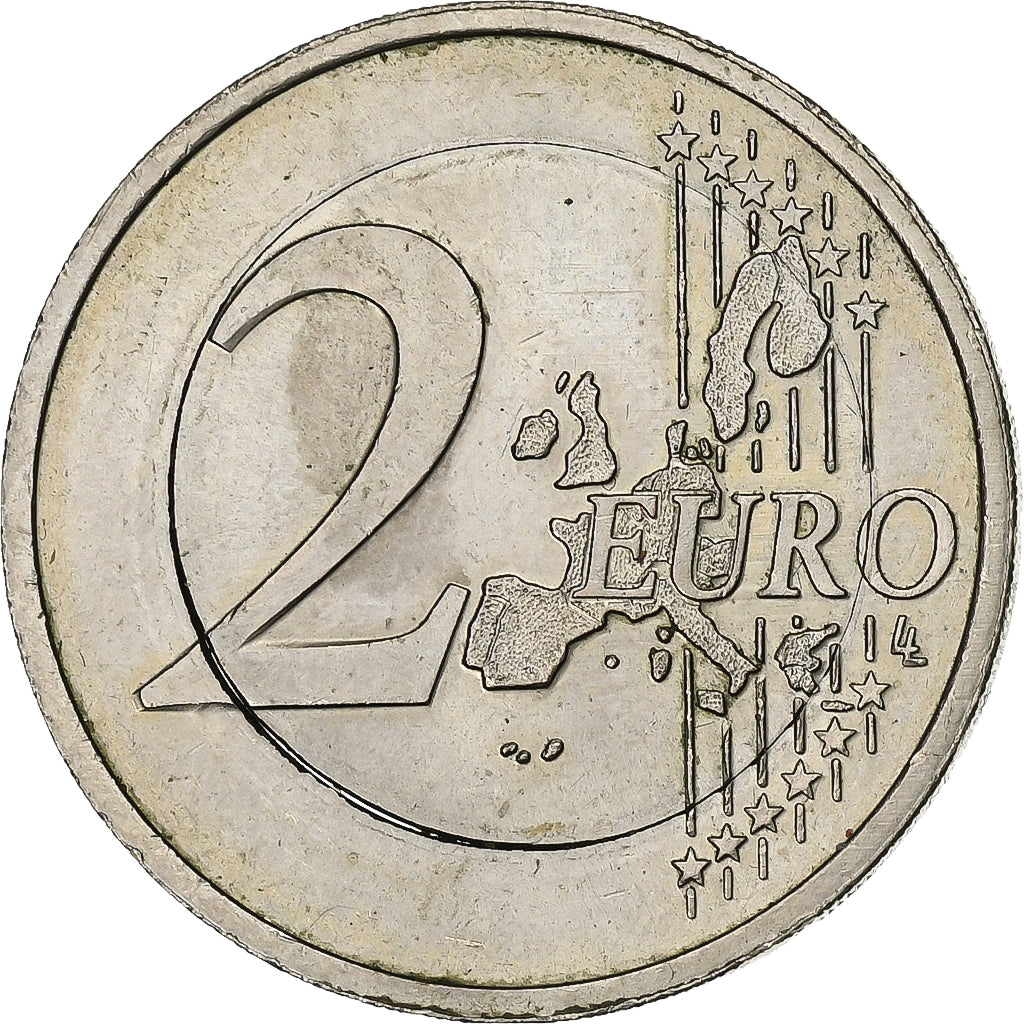 Netherlands, 2 Euro, error with 1€ core, 1999, Utrecht, Bi-Metallic, AU(55-58)
