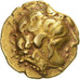 Carnutes, Statère à la lyre, 2nd-1st century BC, Gold, EF(40-45)