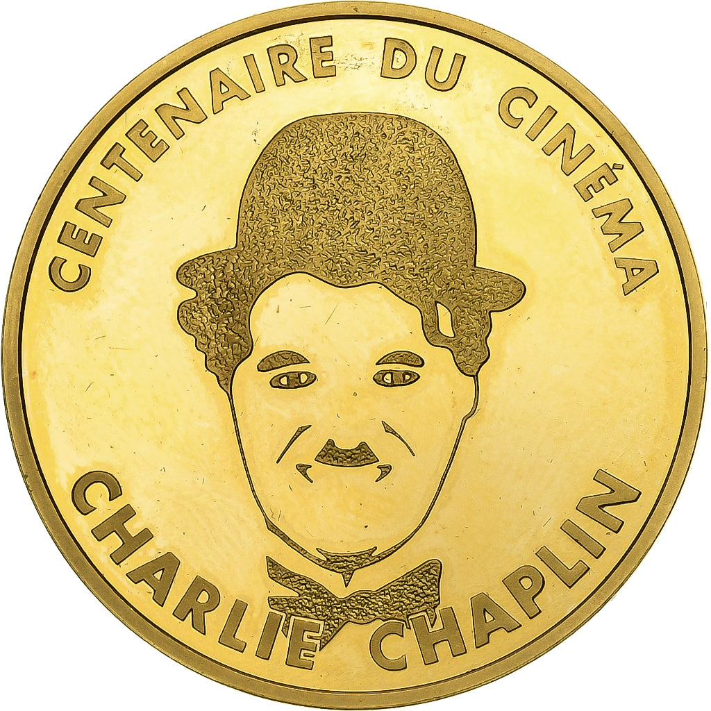 Francia, 100 Francs, Charlie Chaplin, Centenaire du Cinéma, 1995, MDP, FS, Oro