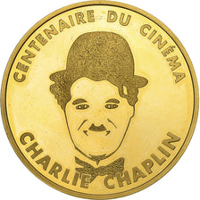 Francia, 100 Francs, Charlie Chaplin, Centenaire du Cinéma, 1995, MDP, FS, Oro
