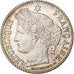 France, 20 Centimes, Cérès, 1849, Paris, Silver, MS(60-62), Gadoury:303