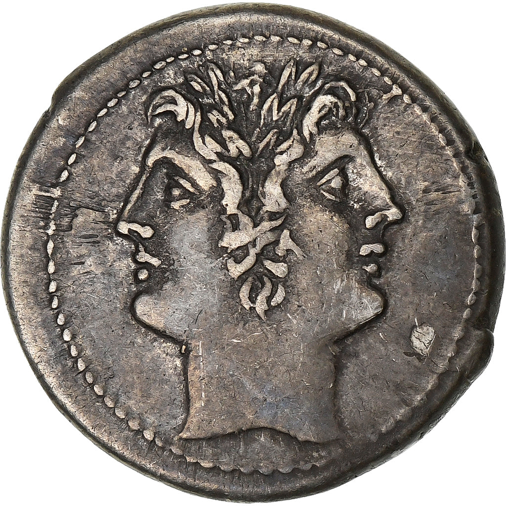 Anonyme, Didrachm/Quadrigatus, 225-212 BC, Zilver, ZF+, Crawford:30/1