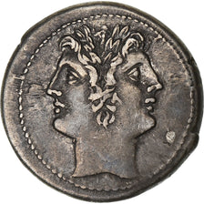 Anonyme, Didrachm/Quadrigatus, 225-212 BC, Zilver, ZF+, Crawford:30/1