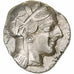 Ática, Tetradrachm, ca. 454-404 BC, Athens, Prata, AU(50-53), SNG-Cop:31-40